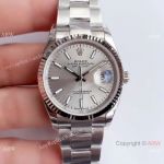 Swiss Copy Rolex Datejust 36mm SS Grey Dial Watch EW Factory 3235 316L Steel_th.jpg